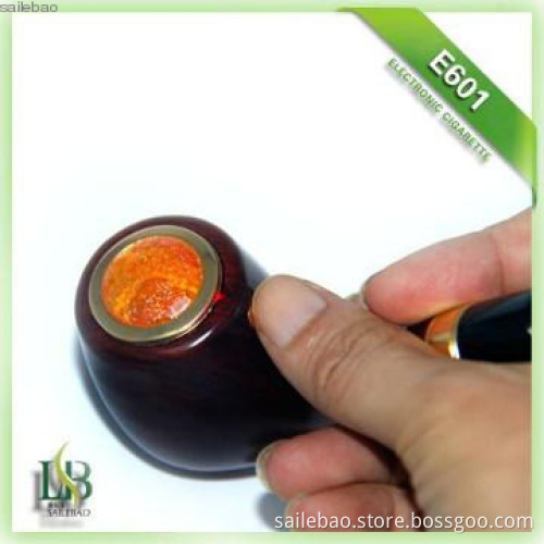 2013 e cigarette smoking pipe wooden e pipe E601 big vapor e pipe 618